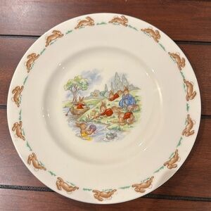 Royal doulton bunnykins decorative plate